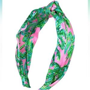 Lilly Pulitzer “Suite Views” Tropical Pink and Green Headband